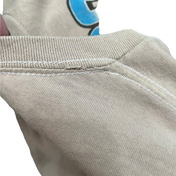 NASCAR Racing Tee Stone Washed Sand Short Sleeve Crew Neck Unisex‎ Large - Picture 7 of 10